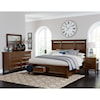 Homelegance Furniture Park Frazier Queen Platform Bed with Footboard Storage