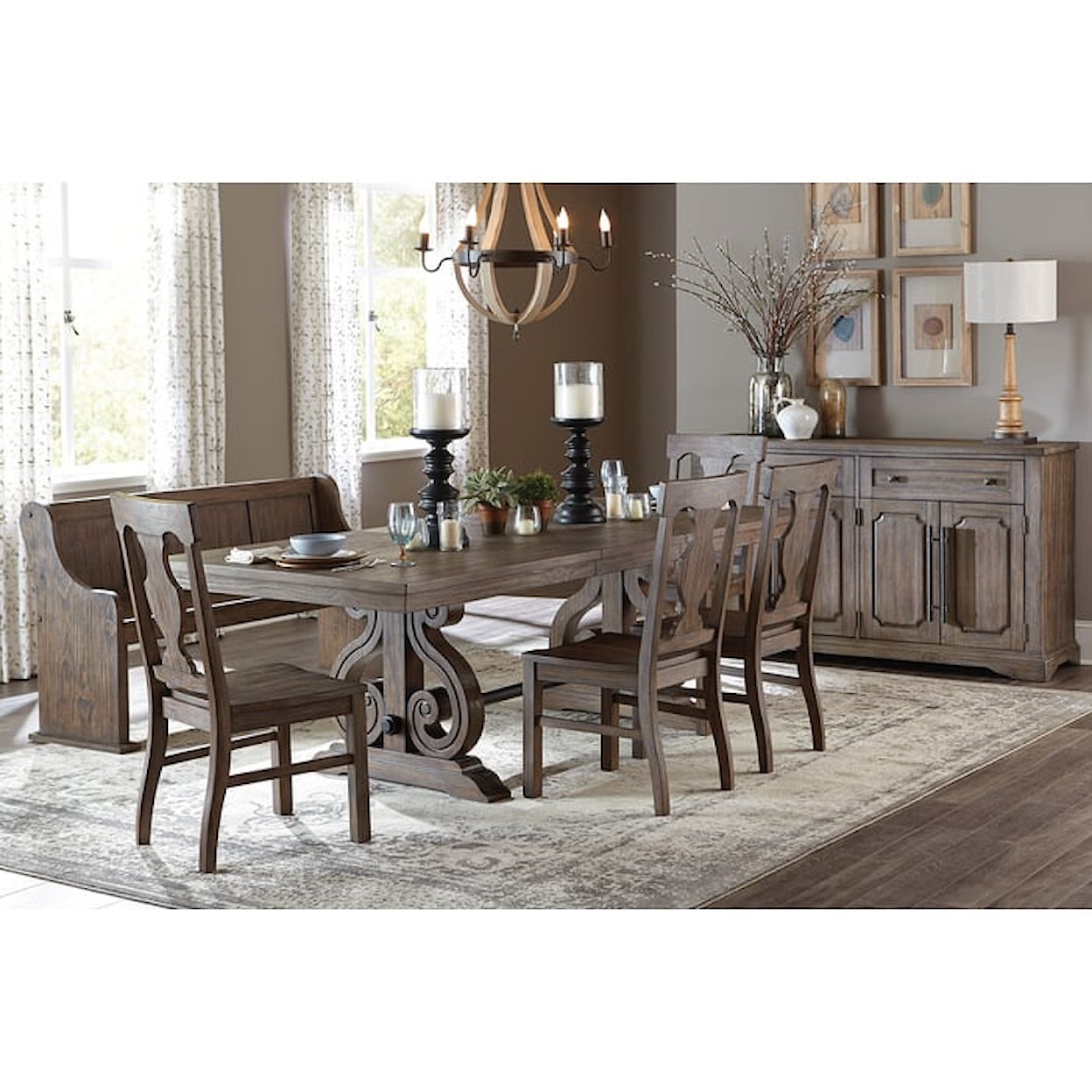 Homelegance Toulon Dining Table