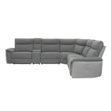 6-Piece Modular Power Reclining Sectional