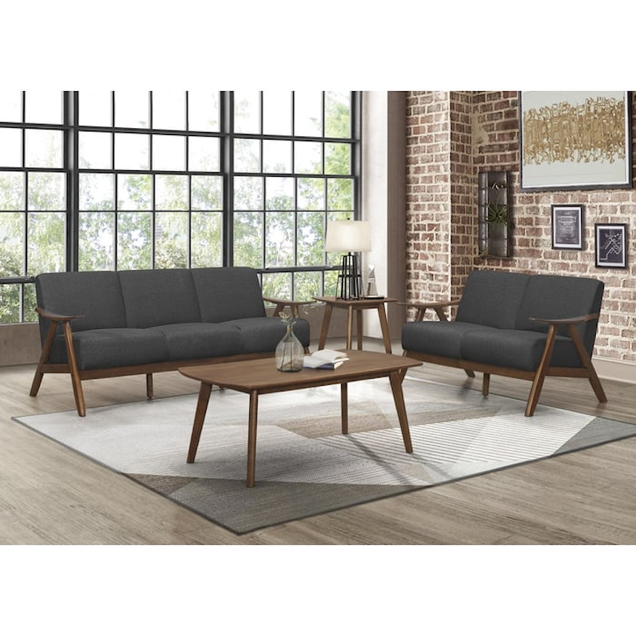 Homelegance Furniture Damala 2-Piece Living Room Set