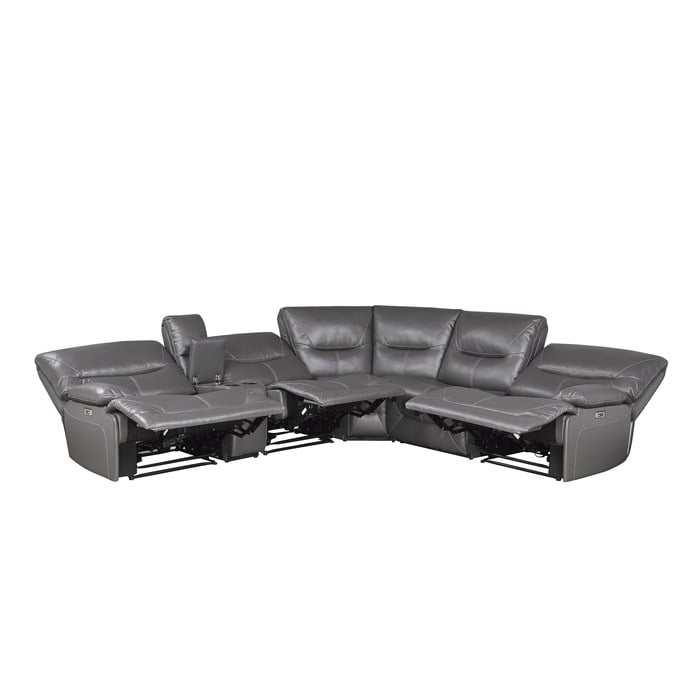 6-Piece Power Reclining Sectional Sofa