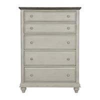 Modern Farmhouse 5-Drawer Chest of Drawers