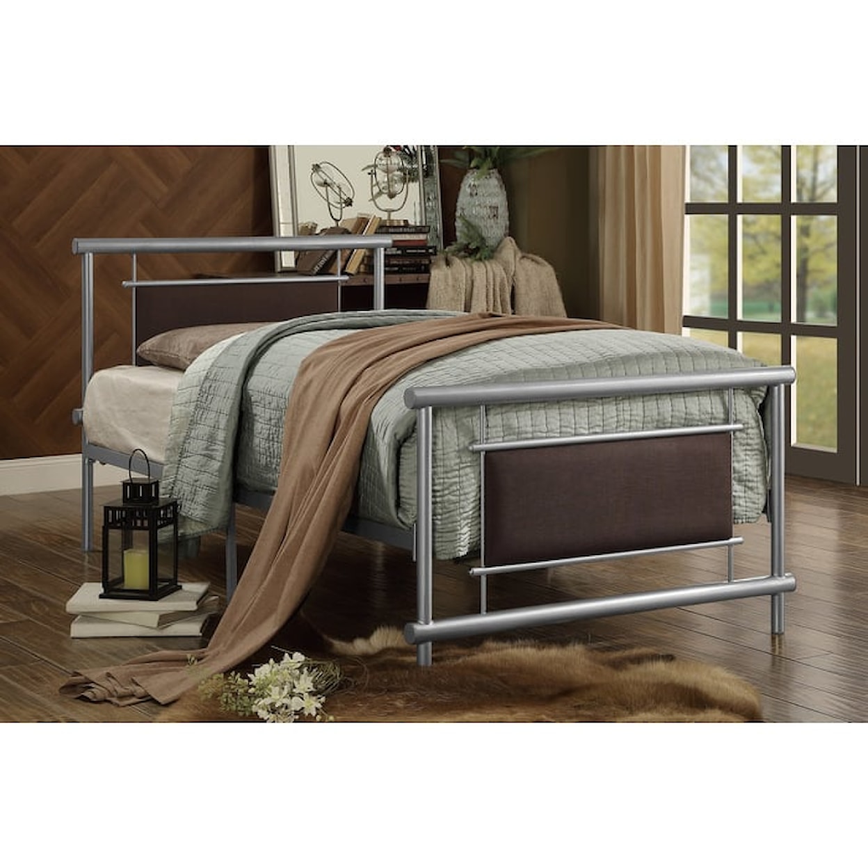 Homelegance Furniture Gavino Twin Platform Bed