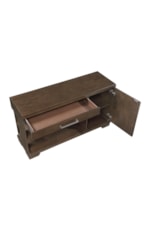 Homelegance Duncan Contemporary 1-Drawer Sofa Table with Nickel Pulls