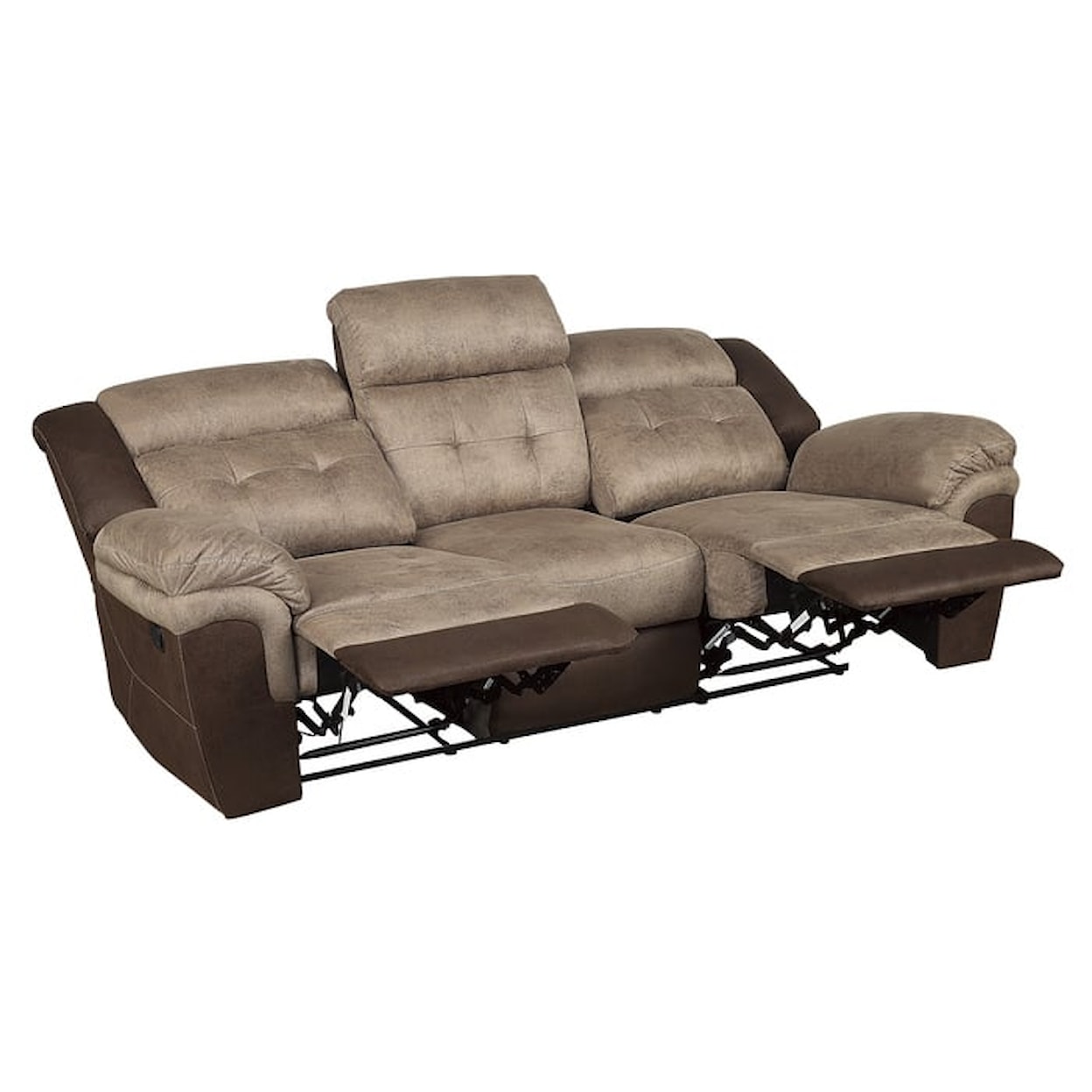 Homelegance Furniture Chai Double Reclining Sofa