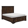 Homelegance Eunice CA King  Bed with FB Storage