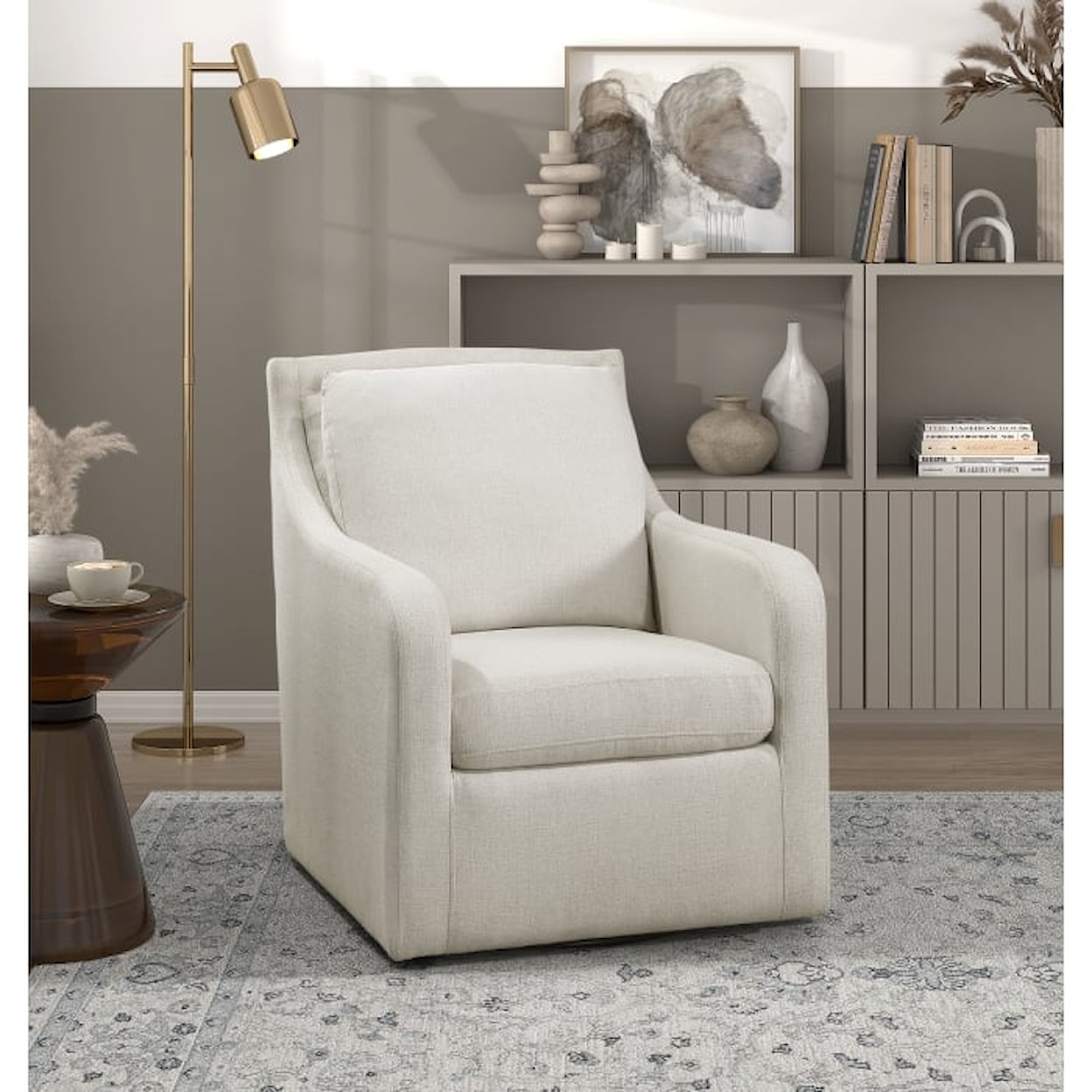 Homelegance Furniture Claymont Swivel Chair