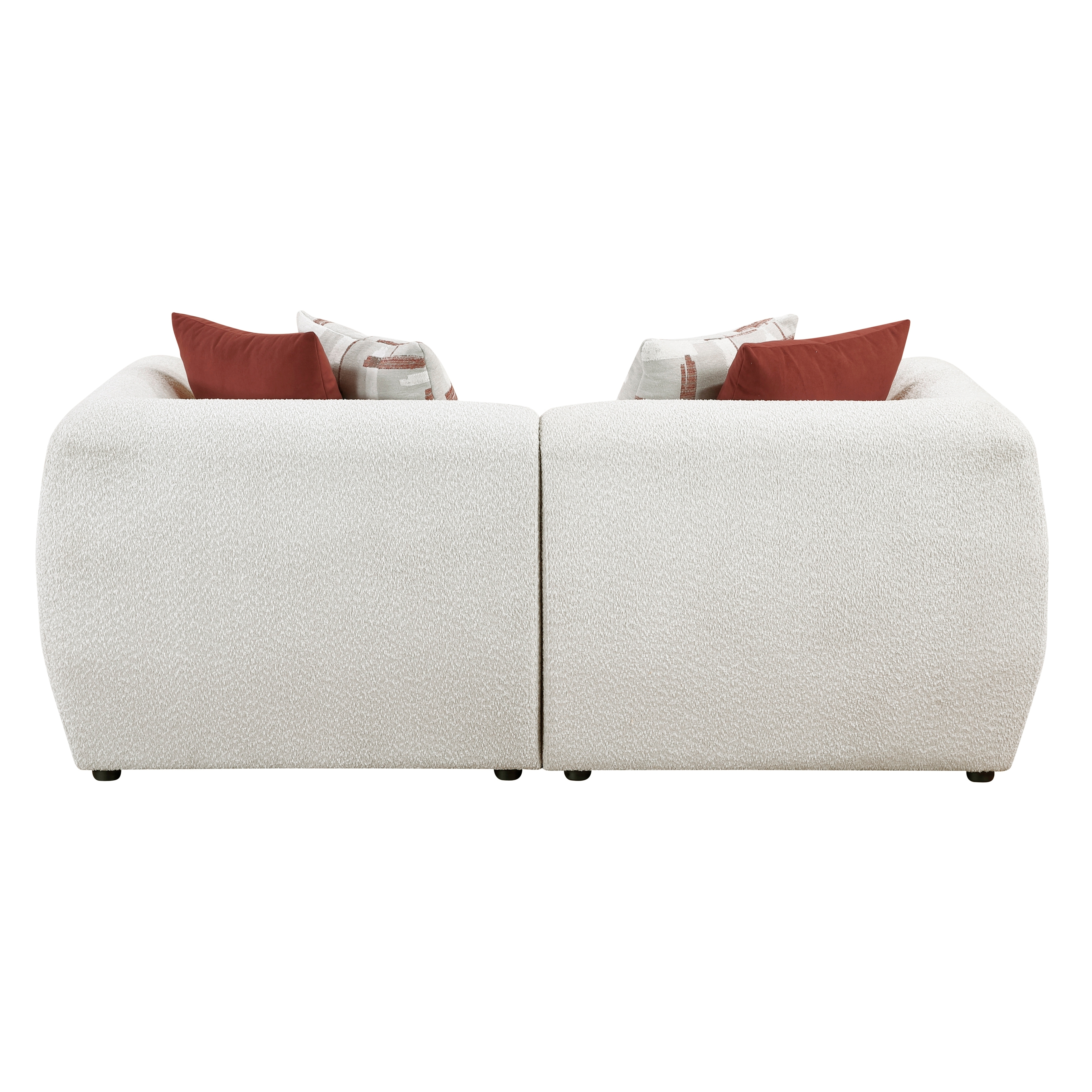 Loveseat with Pillows