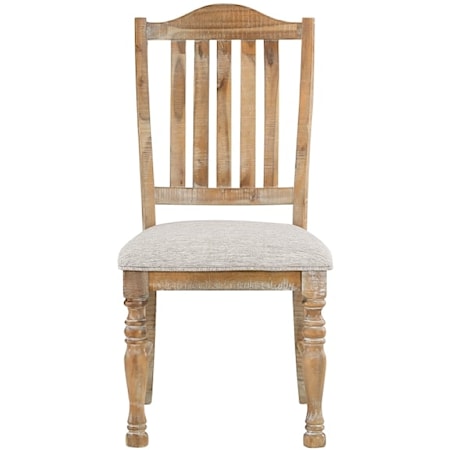 Farmhouse Upholstered Dining Side Chair