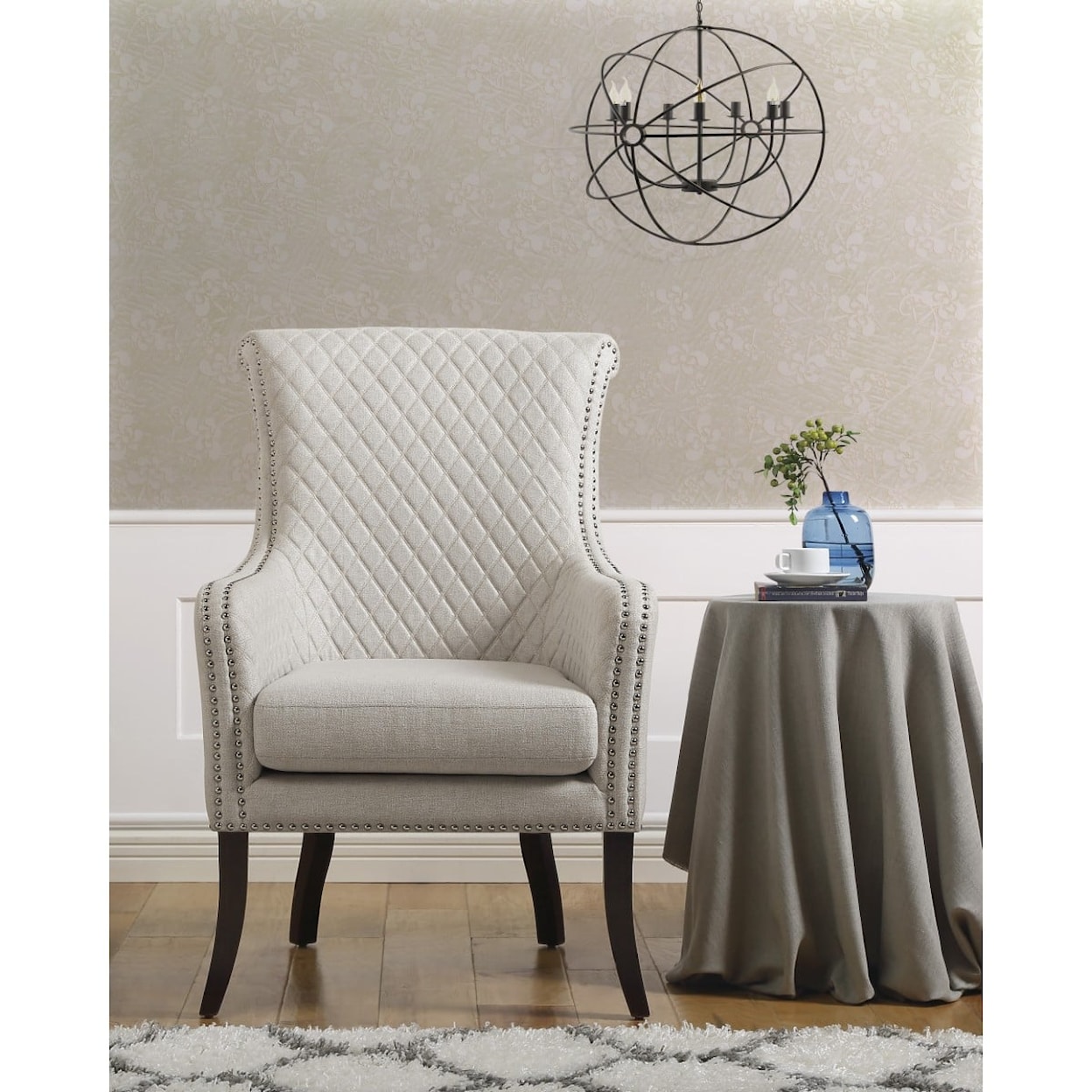 Homelegance Furniture Avalon Quilted Accent Chair