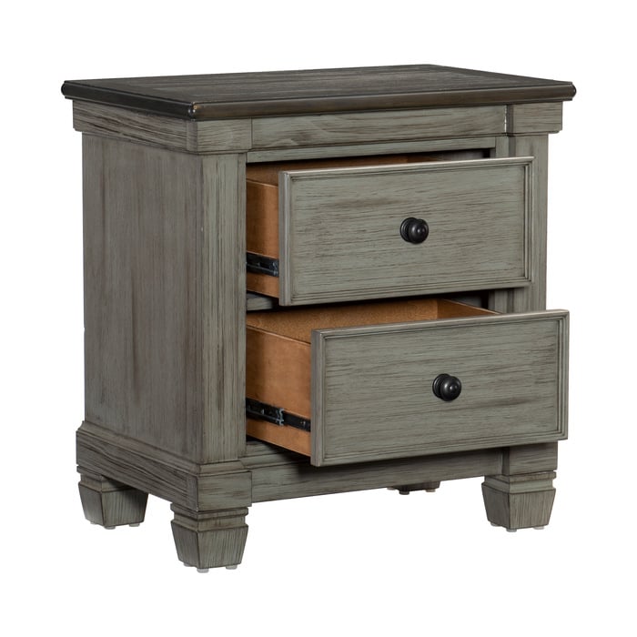 Homelegance Weaver 2-Drawer Nightstand