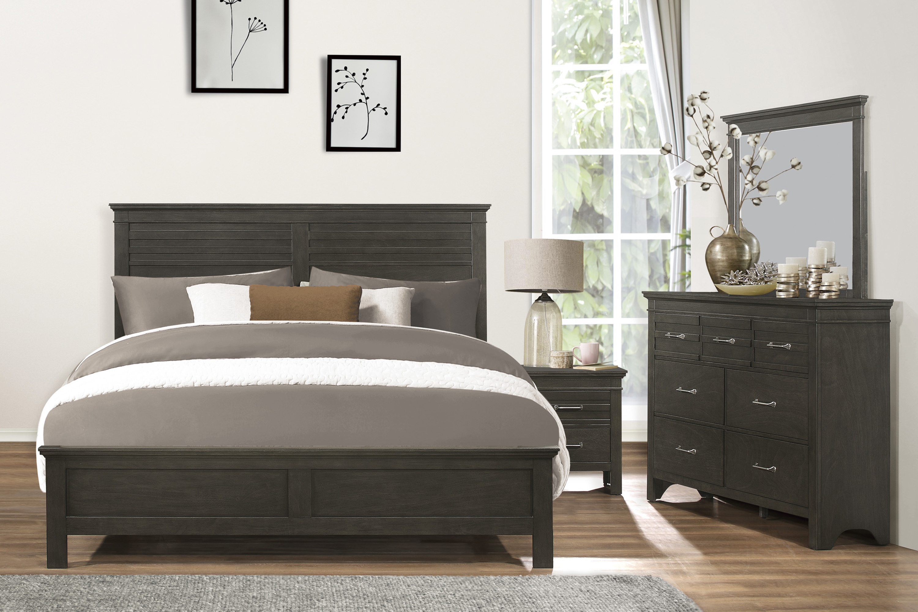 Homelegance Blaire Farm California King Panel Bed