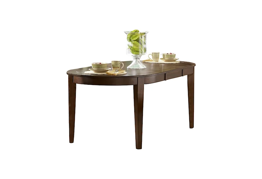 Ameillia Oval Dining Table by Homelegance at A1 Furniture & Mattress
