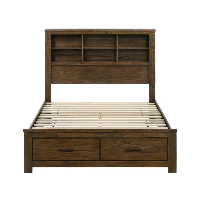 5-Piece Queen Wall Platform Bed
