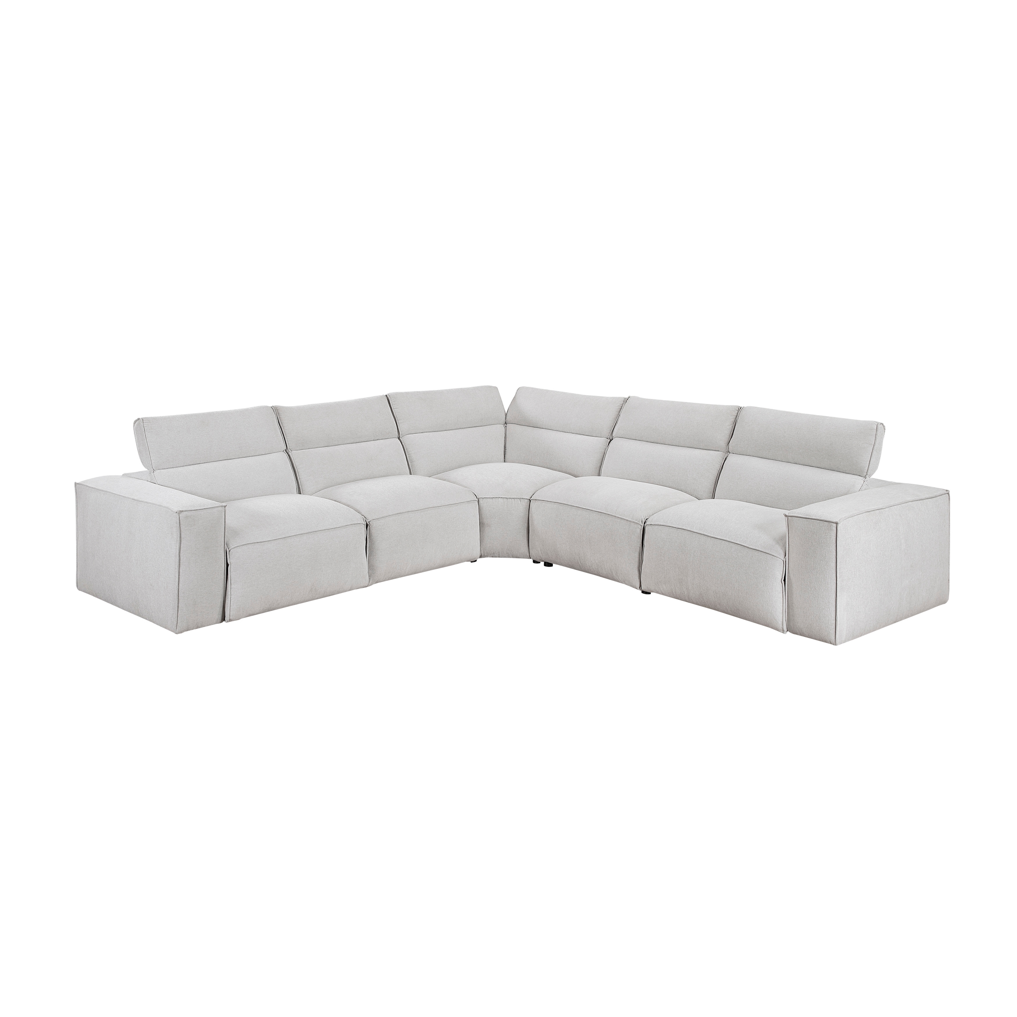 5-Piece Power Reclining Sectional Sofa
