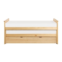 Twin over Twin Bed with Trundle