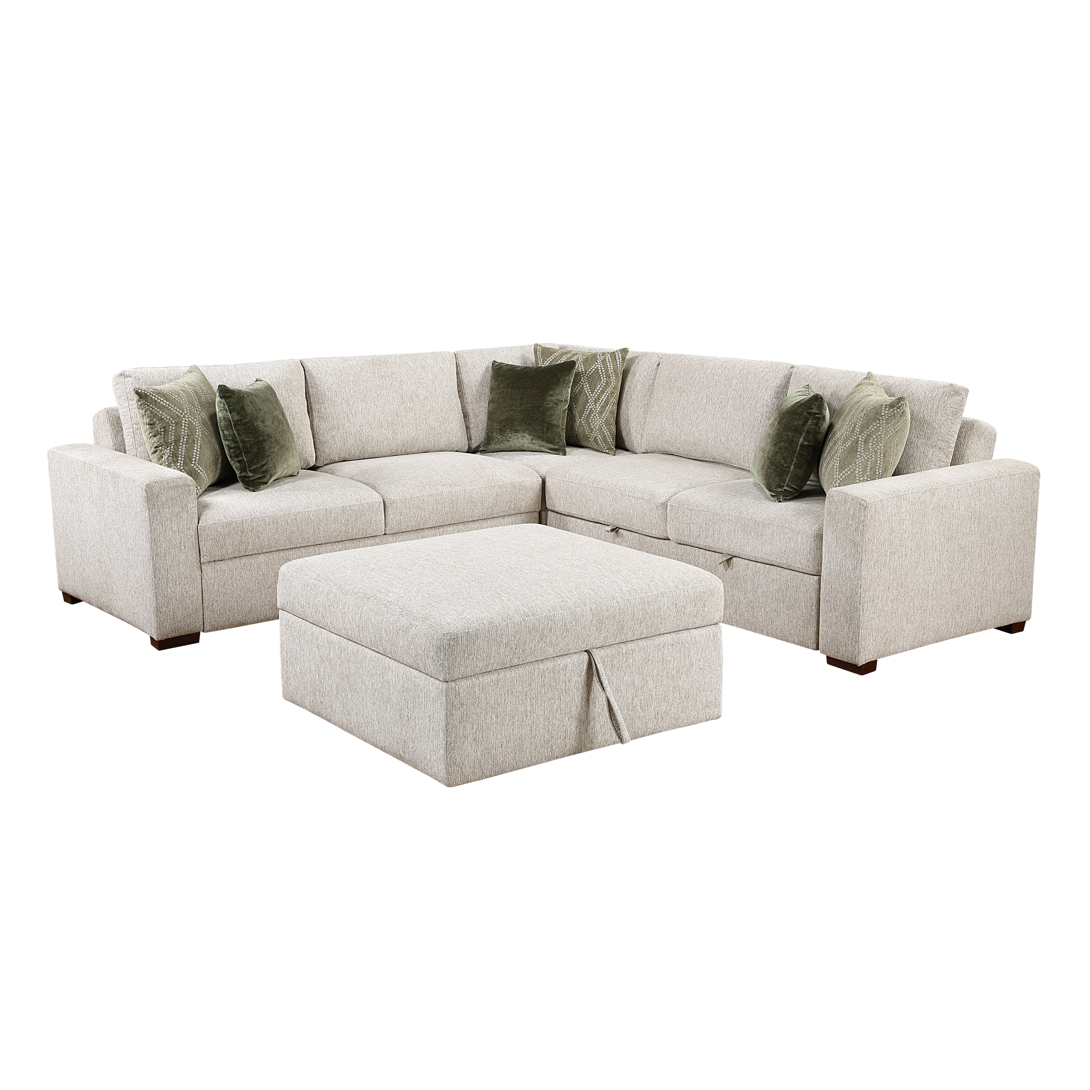 4-Piece Sectional Sofa
