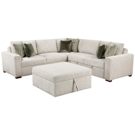 4-Piece Sectional Sofa