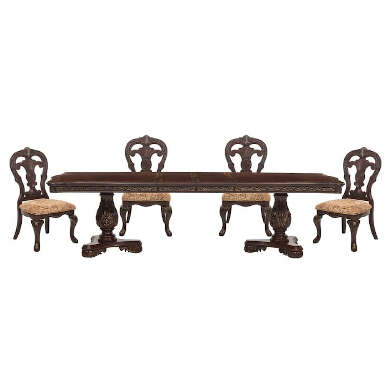 Homelegance Deryn Park 5-Piece Dining Set