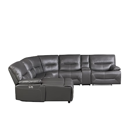 6-Piece Power Reclining Sectional Sofa