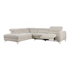 Homelegance Furniture Bienvenue 2-Piece Power Reclining Sectional