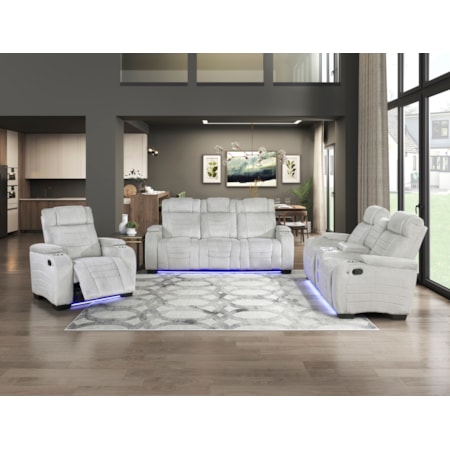 3-pc. Manual Reclining Living Room Set