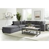 Homelegance Guthrie 5-Piece Modular Sectional with Ottoman