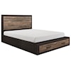 Homelegance Miter King  Bed with FB Storage