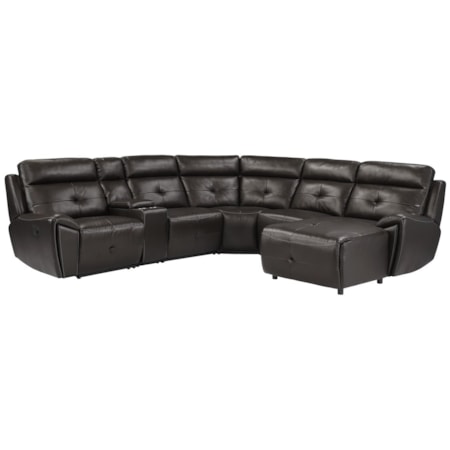 6-Piece Reclining Sectional