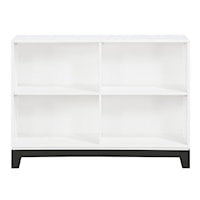 Contemporary 4-Shelf Bookcase