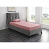 Homelegance Furniture Leo 7" Full Memory Foam Mattress and Pillow Set