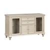 Homelegance Furniture Celandine Server, Glass Insert