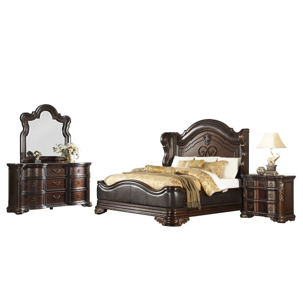 Homelegance Furniture Highlands Royal Queen Bed