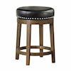 Homelegance Westby Round Swivel Counter Height Stool