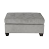 Homelegance Furniture Emilio 3-Piece Reversible Sectional with Ottoman