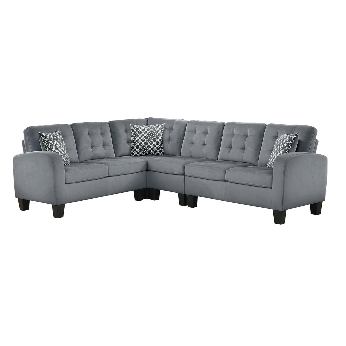 2-Piece Reversible Sectional Sofa