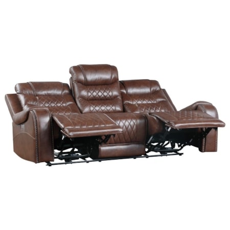 Power Double Reclining Sofa