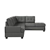 Homelegance Homelegance 2-Piece Reversible Sectional