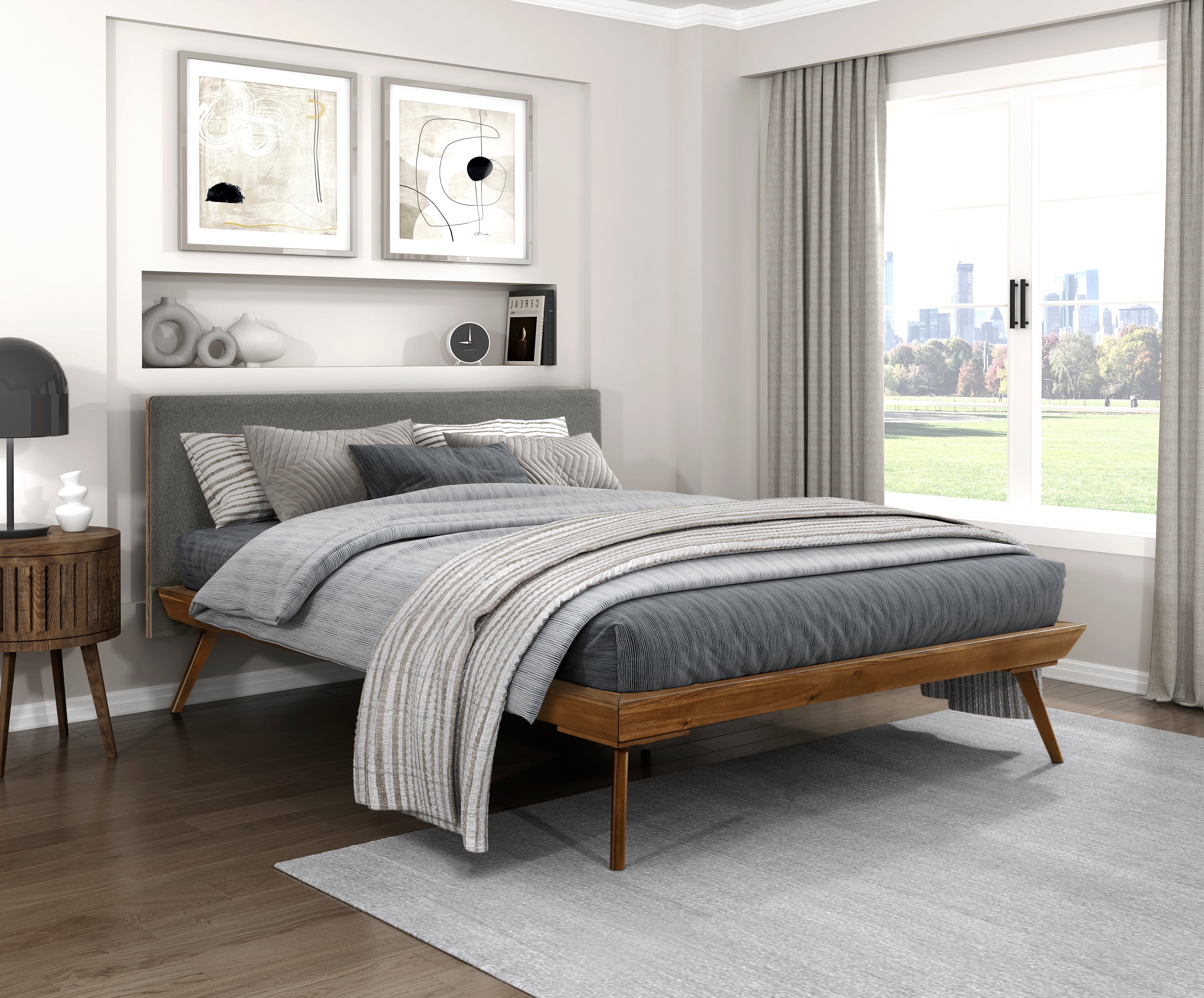 Homelegance Wrenn King Platform Bed