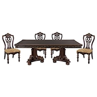 Traditional Five-Piece Dining Set