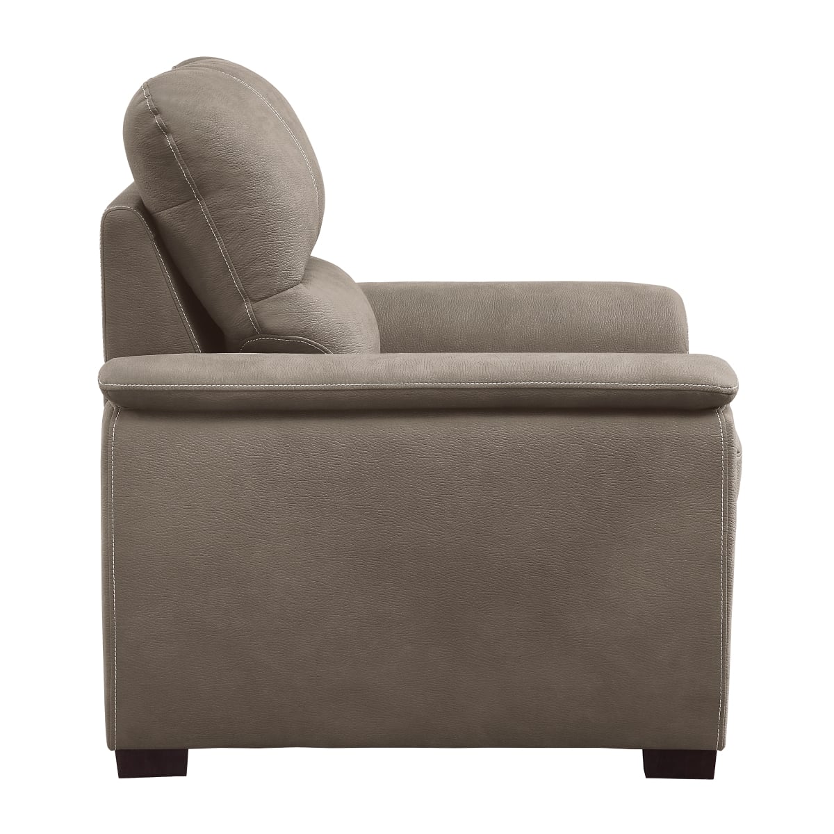 Chair with Pull-Out Ottoman