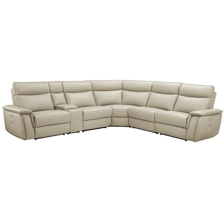 6-Piece Power Reclining Sectional Sofa