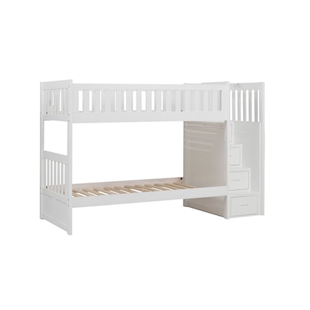 Twin/Twin Step Bunk Bed