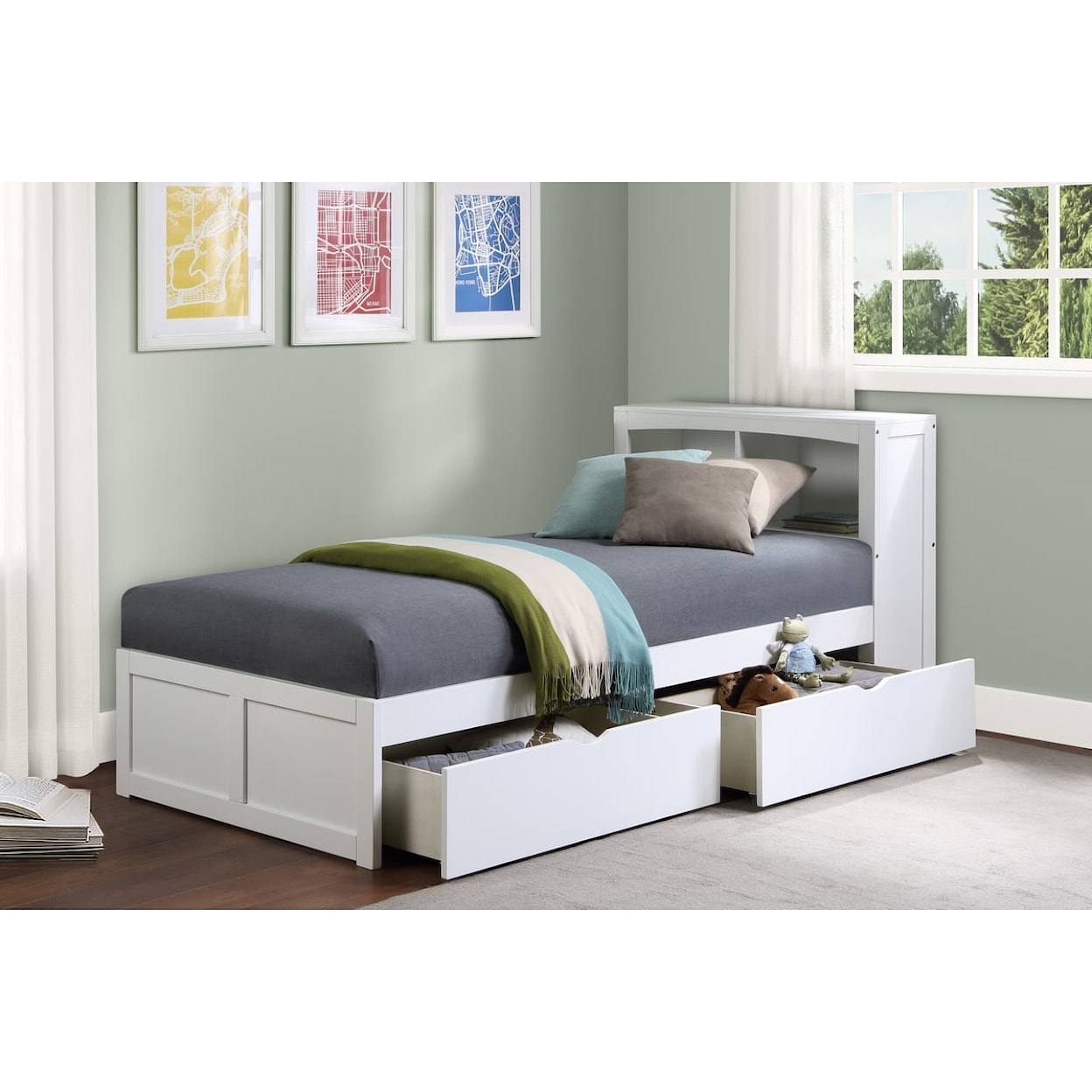 Homelegance Galen Twin Bed