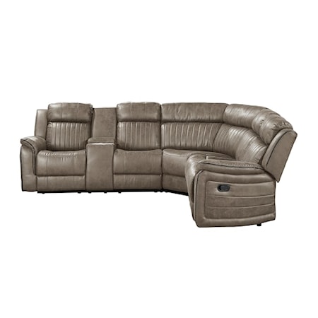 3-Piece Reclining Sectional Sofa