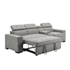 Homelegance Farrah 2-Piece Sofa with Right Console