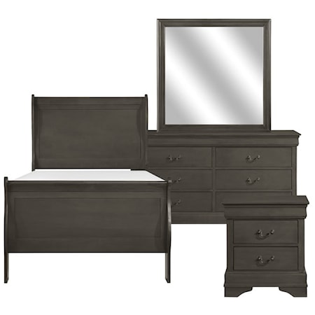 4-Twin Bedroom Set