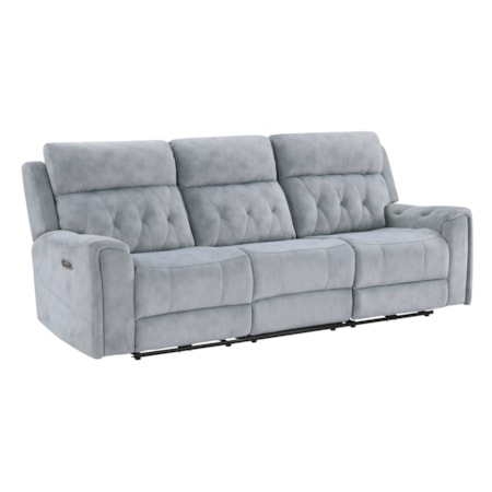 Dual Power Reclining Sofa