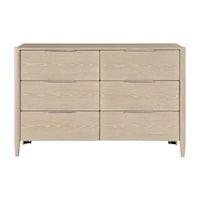 Contemporary 6-Drawer Dresser