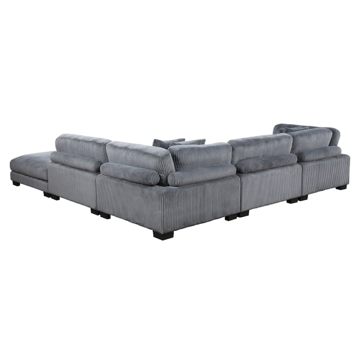 Homelegance Traverse 5-Piece Modular Sectional with Ottoman